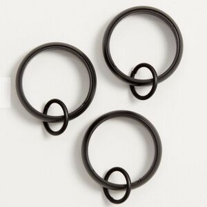 Pottery Barn Quiet-Glide Double Round Curtain Rings (x2 sets / 20 rings)
